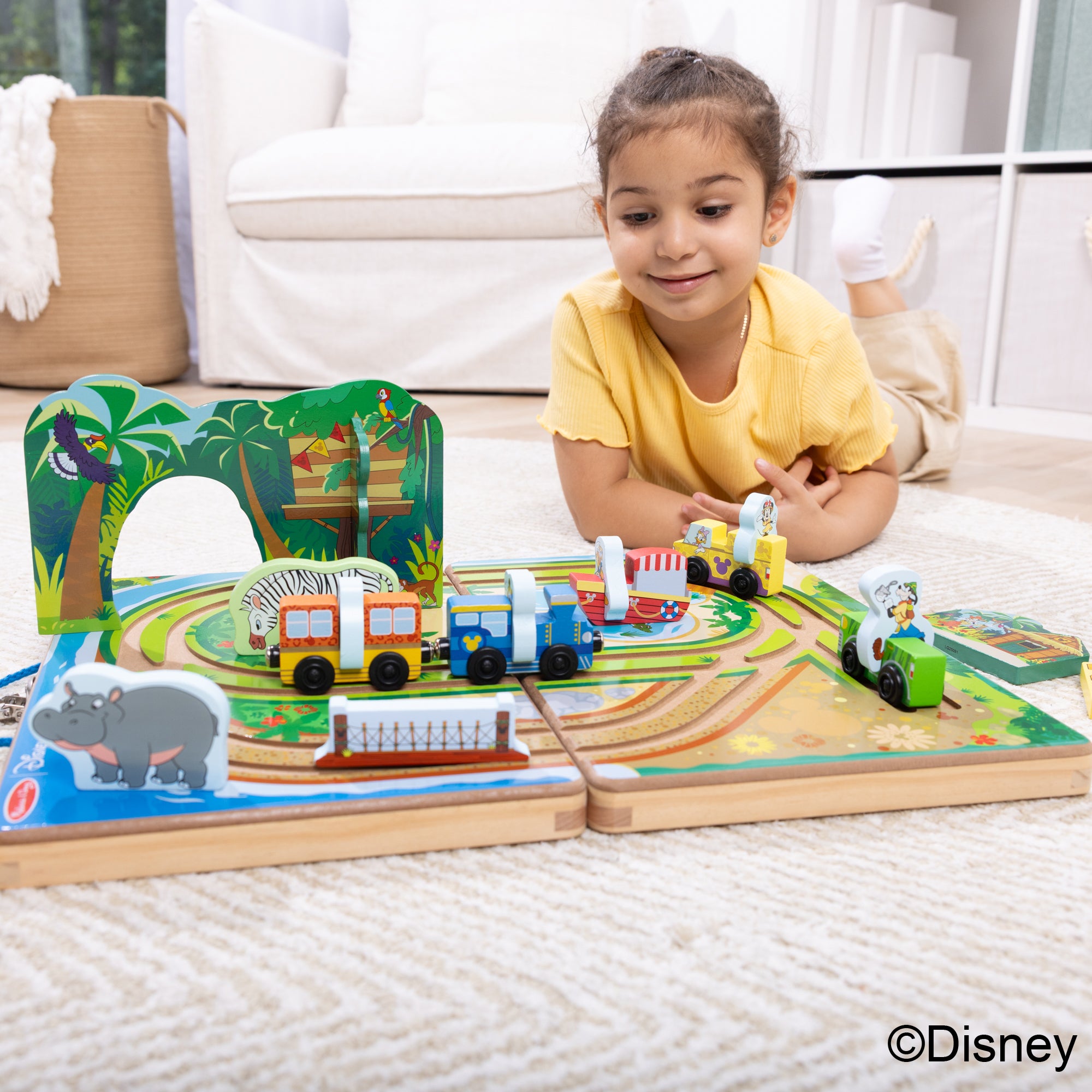 Disney Take-Along Safari Wooden Play Set - Image 8