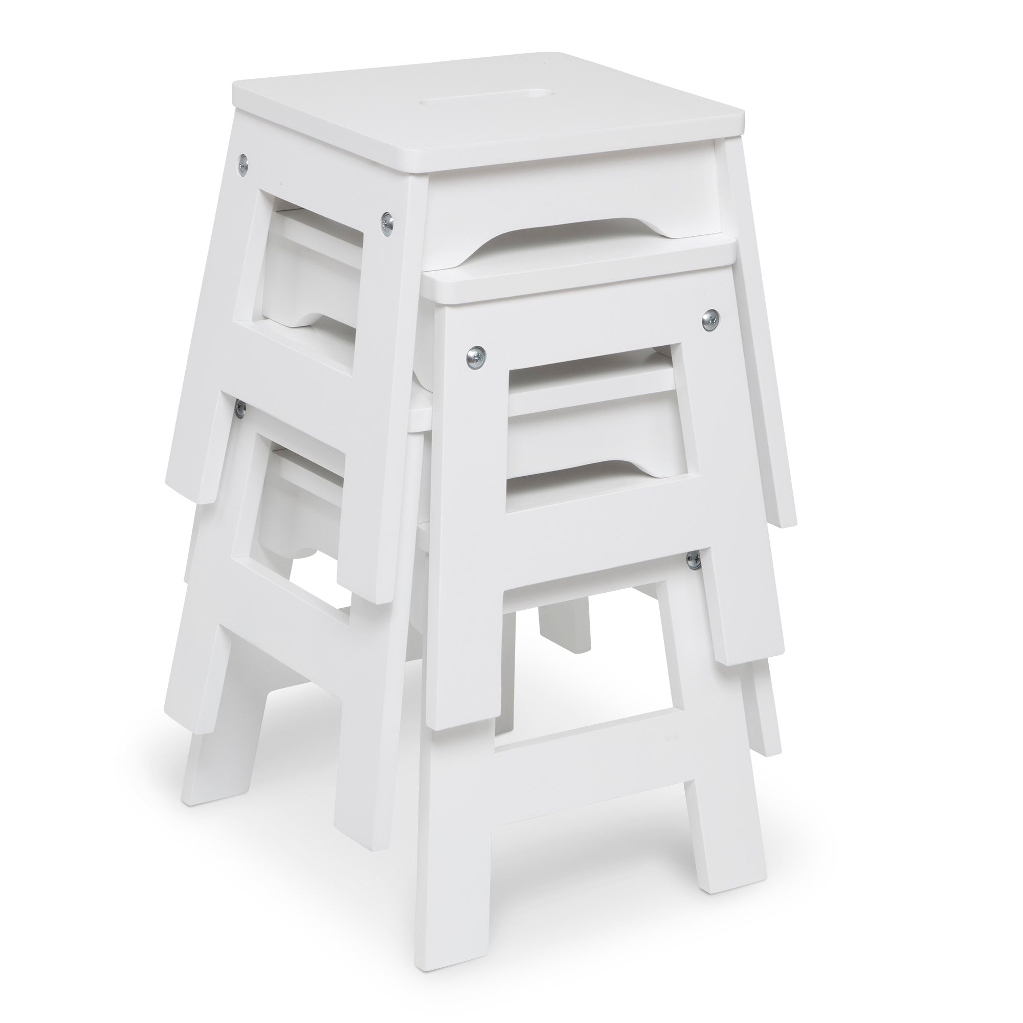 Wooden Stools ?C Set of 4 - Image 4