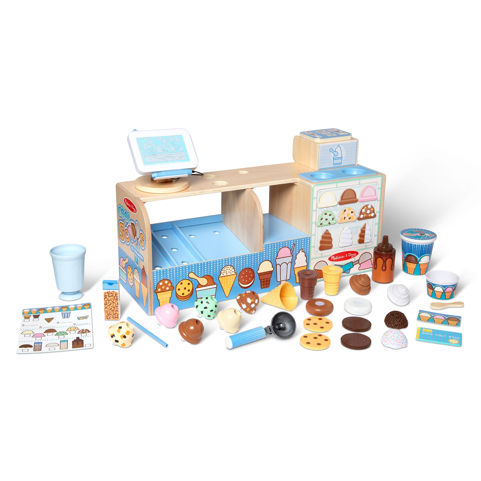 Wooden Cool Scoops Ice Creamery - Image 4