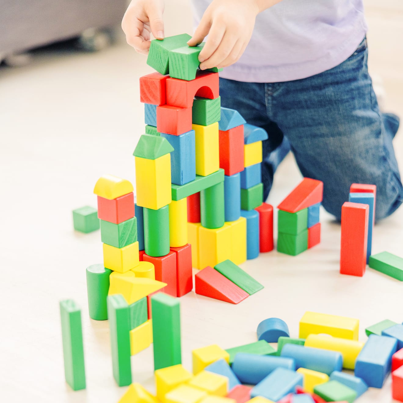 200 Piece Wood Blocks Set - Image 7