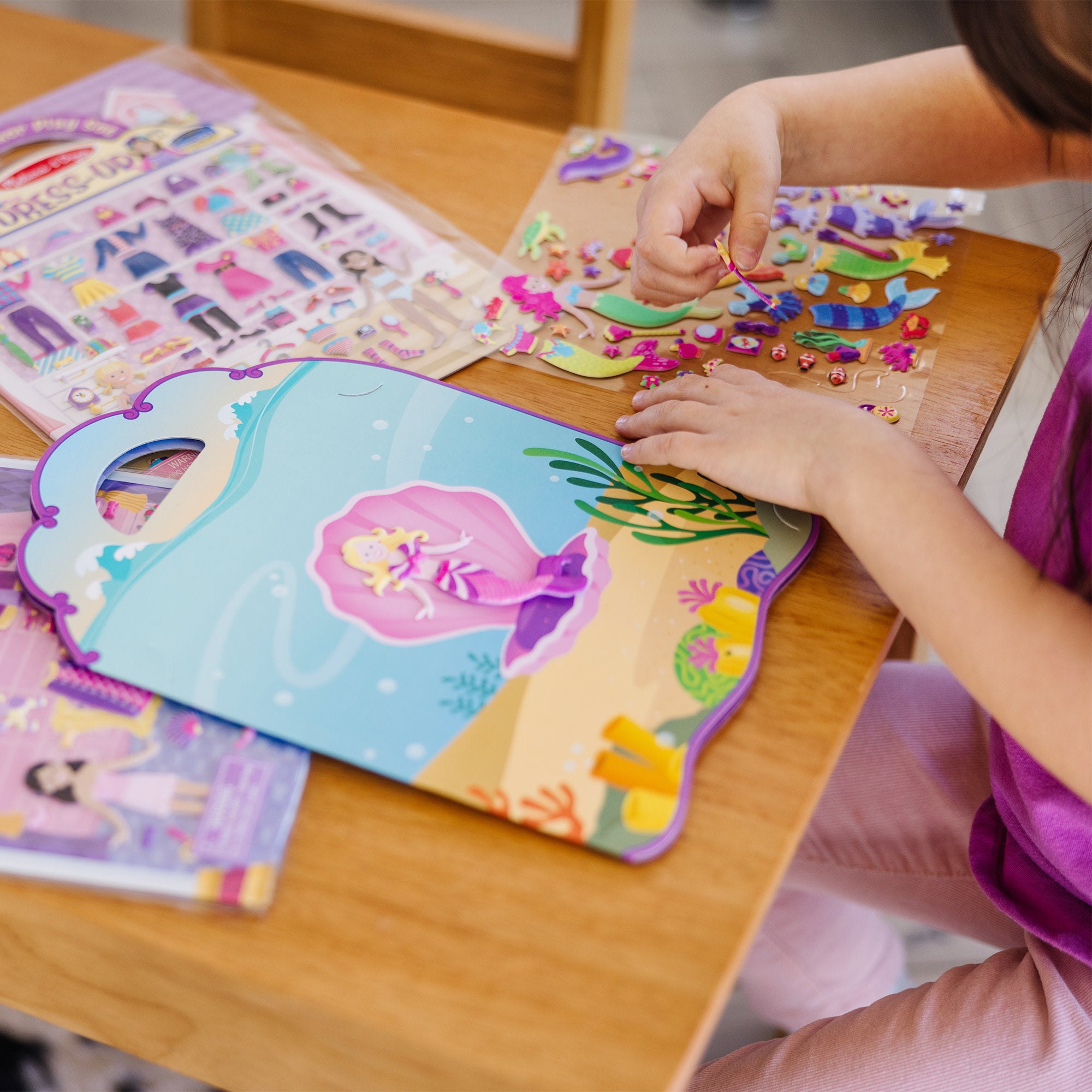 Puffy Sticker Bundle - Dress-Up. Princess and Mermaid - Image 2