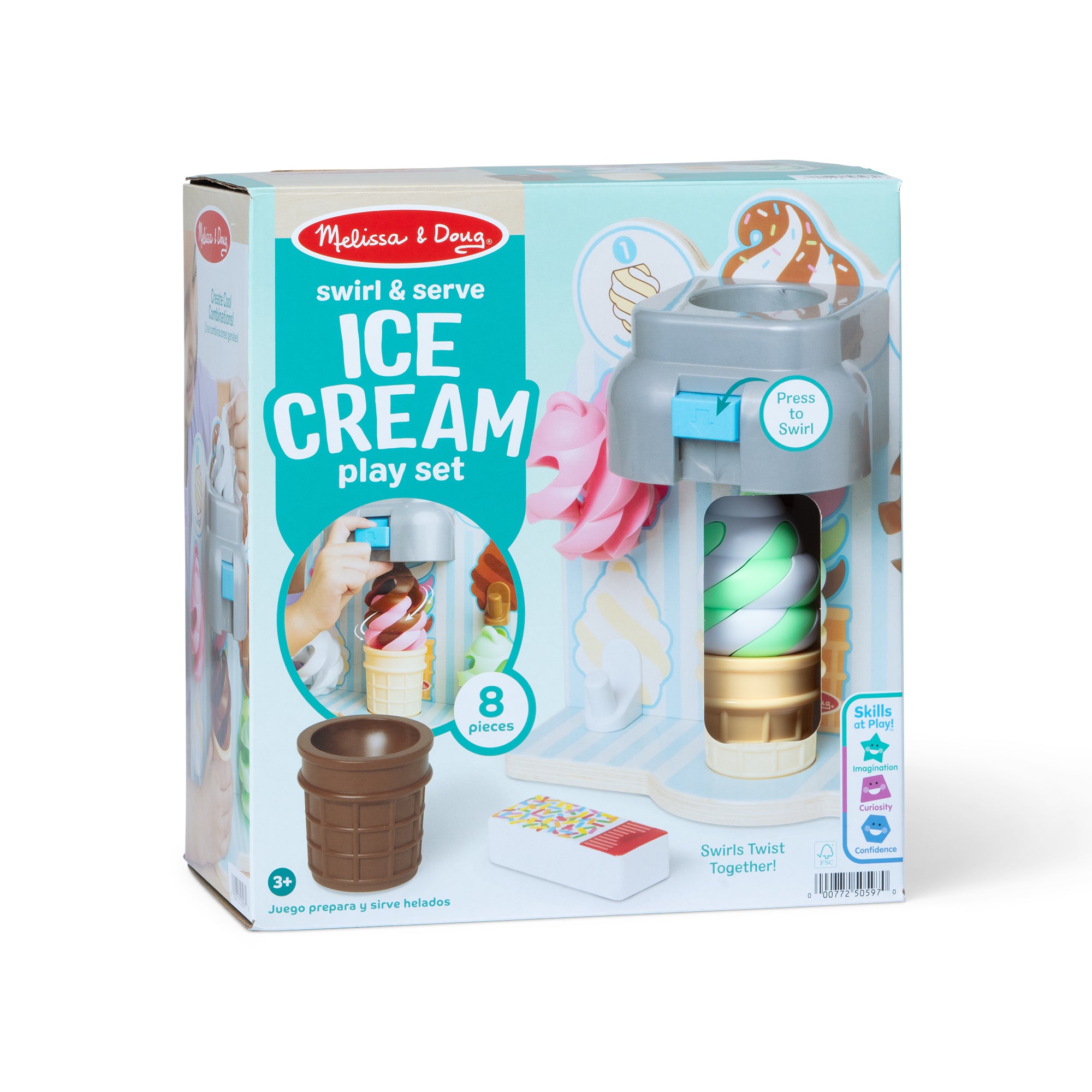 Swirl and Serve Ice Cream Play Set - Image 9