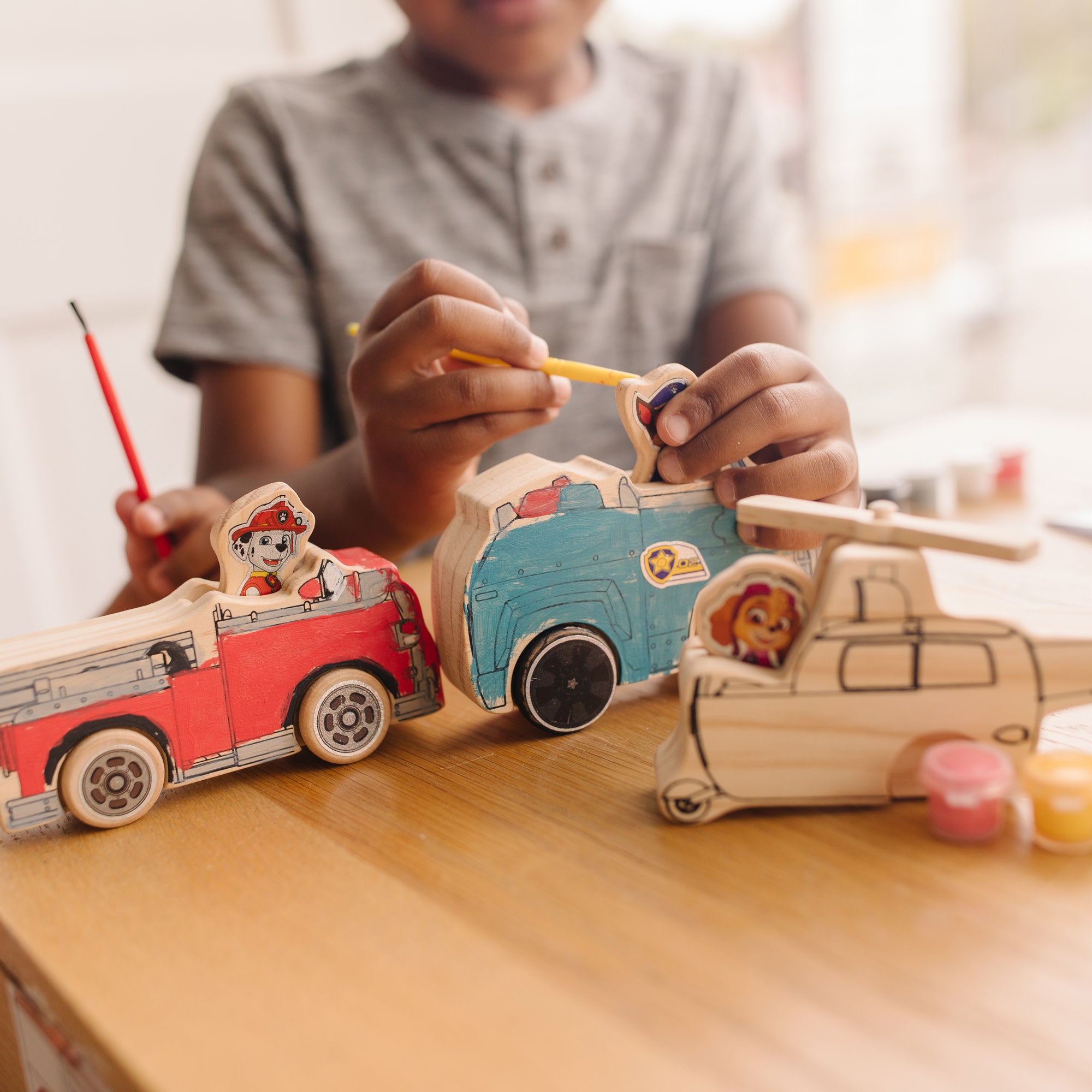 PAW Patrol Wooden Craft Kit - Vehicles - Image 2