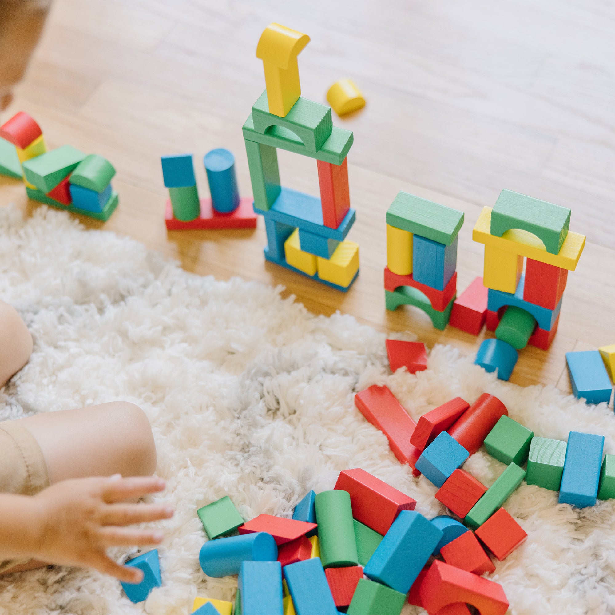 100-Piece Wood Blocks Set - Image 6