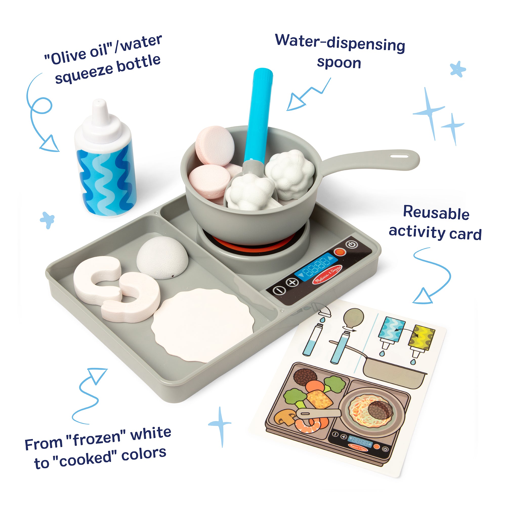 Simmer & Stir Stovetop Play Set with Color Changing Water WOW! - Image 6