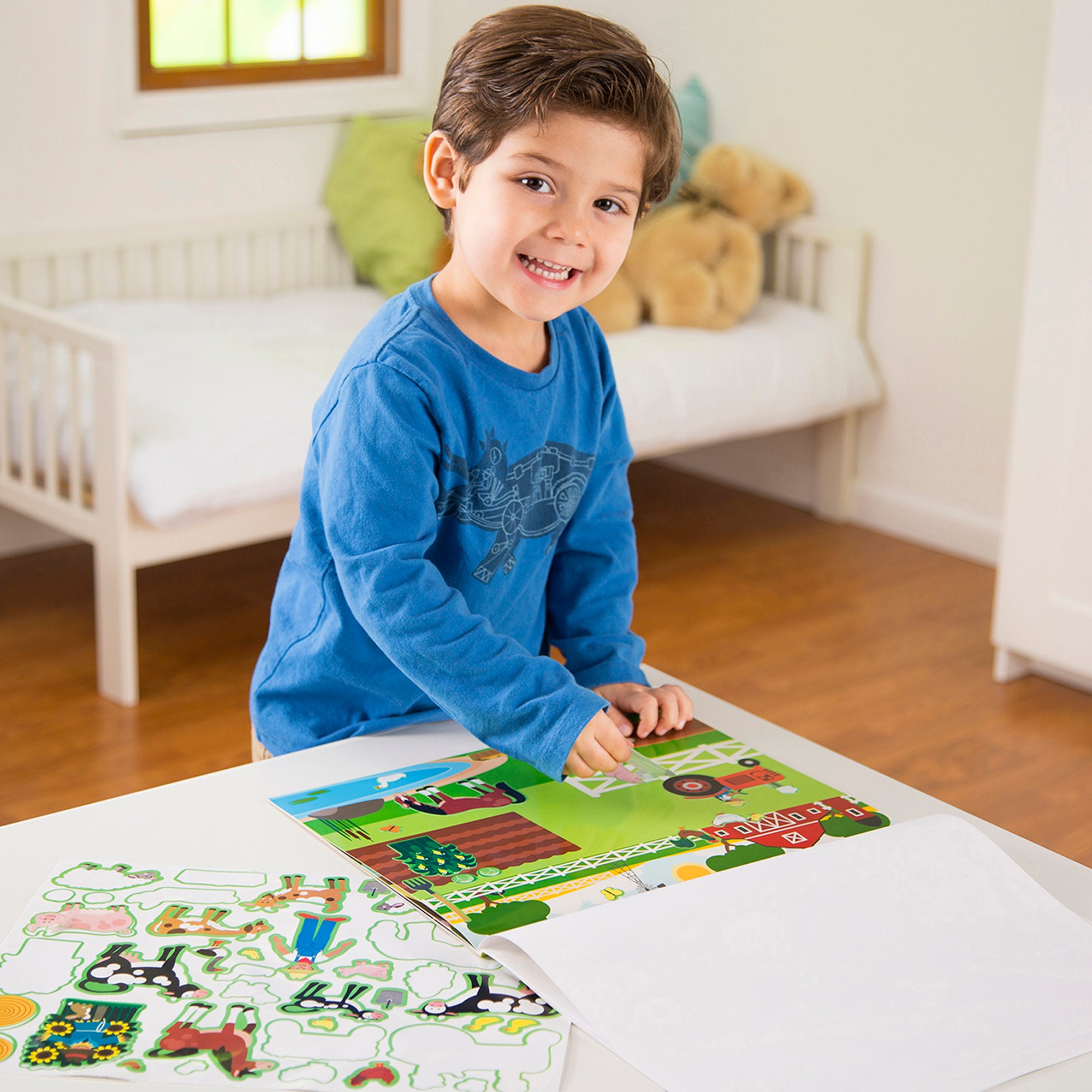 Reusable Sticker Pad 3-Pack: Vehicles. Habitats. Prehistoric - Image 2