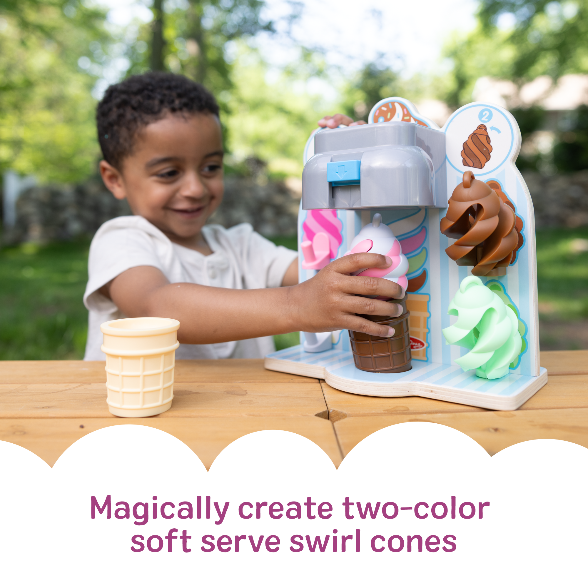 Swirl and Serve Ice Cream Play Set - Image 3