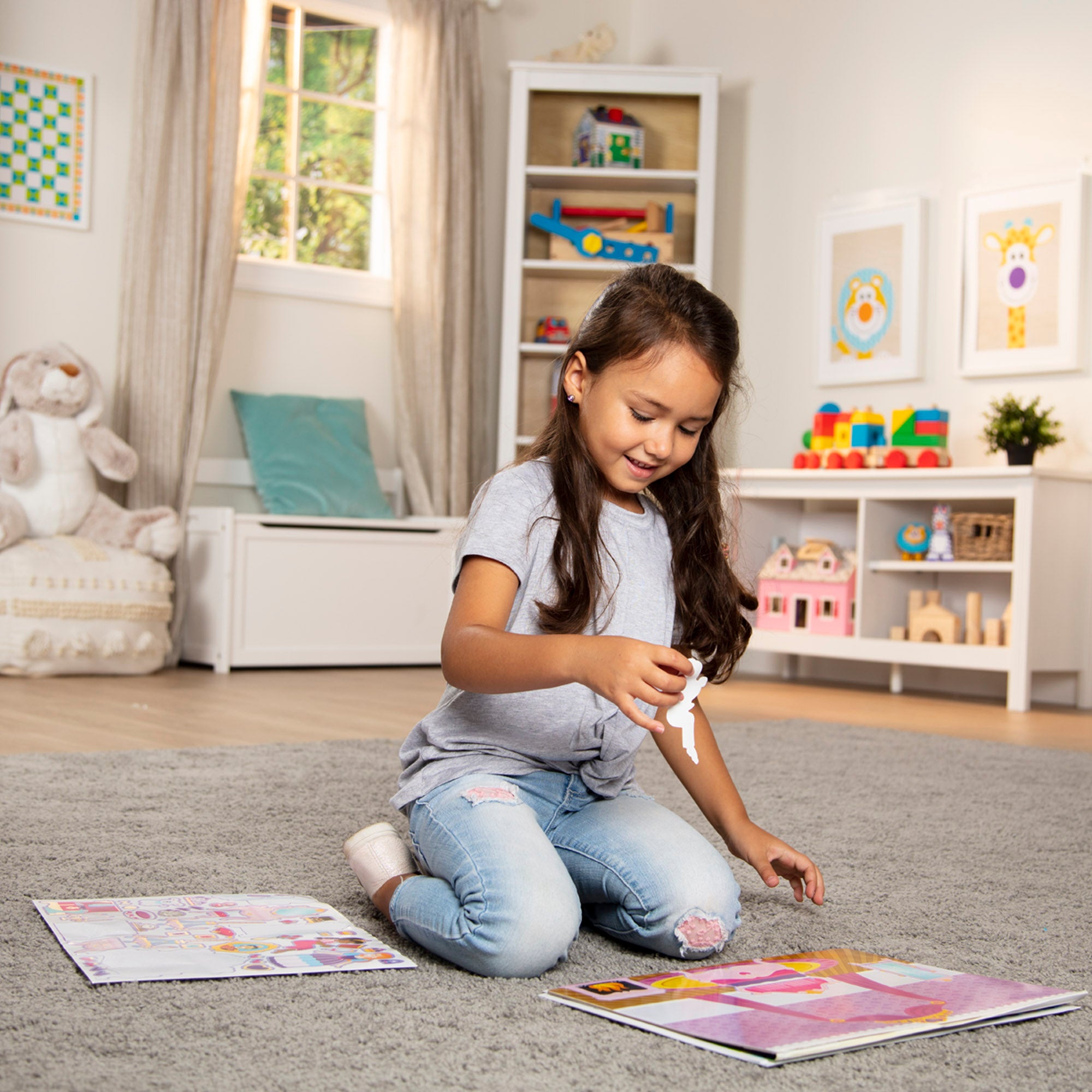 Reusable Sticker Pad - Princess Castle - Image 2