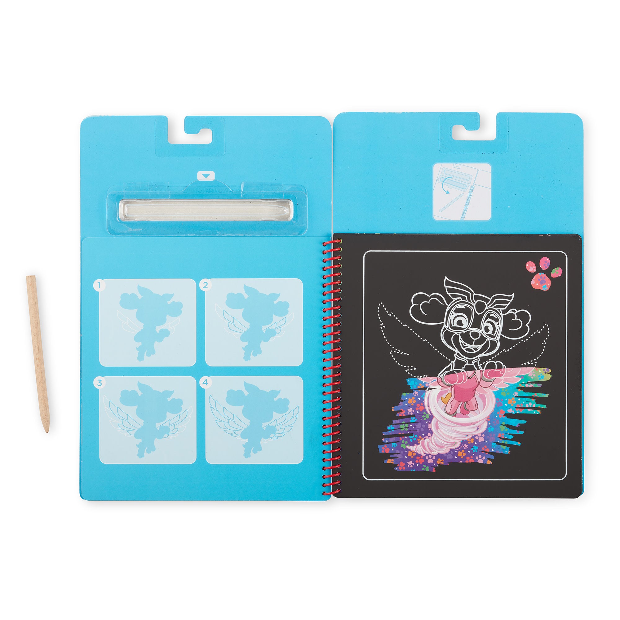 PAW Patrol Scratch Art Pad - Skye - Image 7