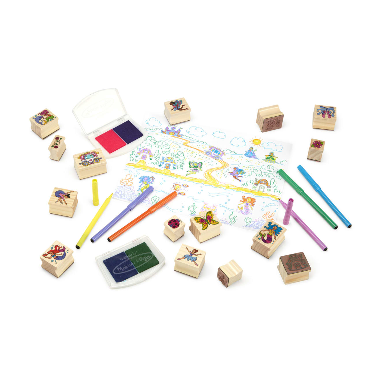 Deluxe Wooden Stamp Set - Fairy Tale - Image 4