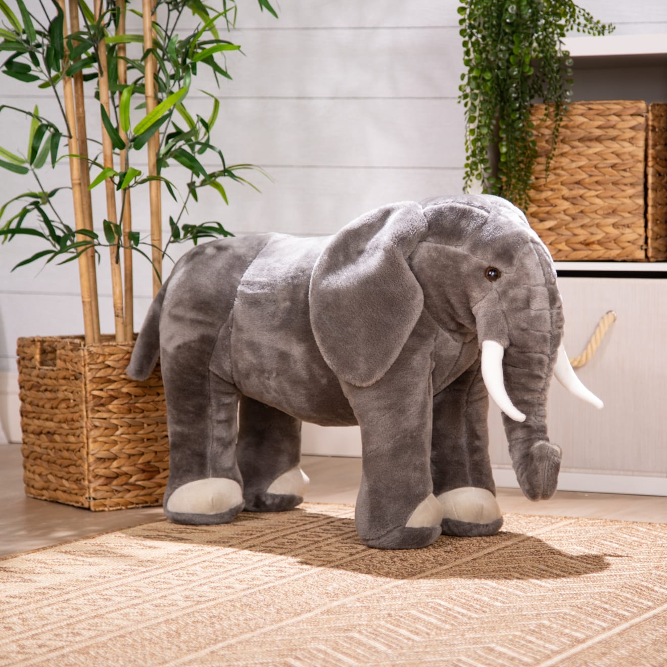 Elephant Giant Stuffed Animal - Image 9