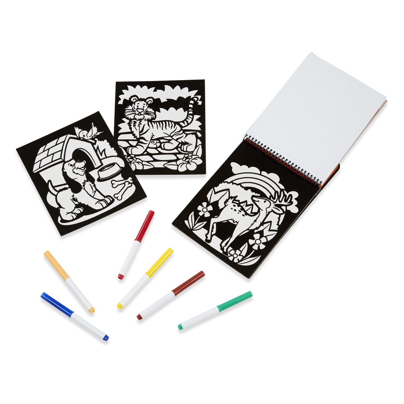 Magic Velvet Animal Scenes - On the Go Travel Activity - Image 4