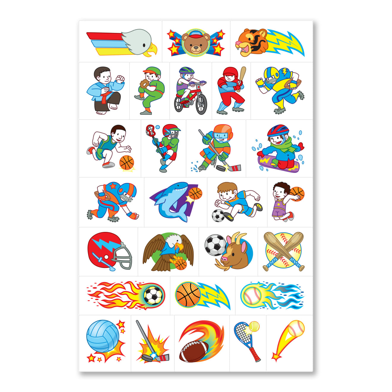 My First Temporary Tattoos: 100+ Kid-Friendly Tattoos - Adventure. Creatures. Sports. and More - Image 6