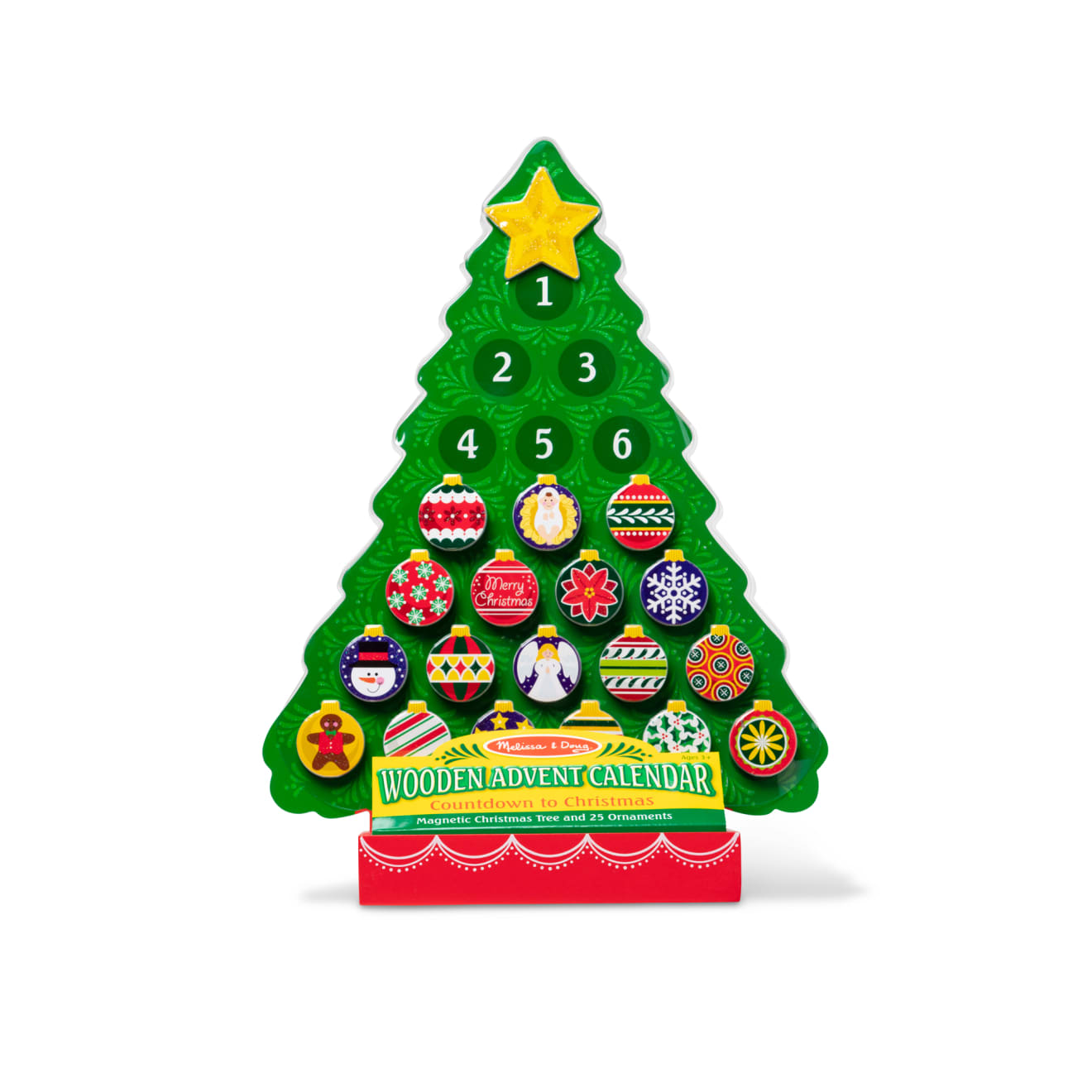 Countdown to Christmas Wooden Religious Advent Calendar - Image 3