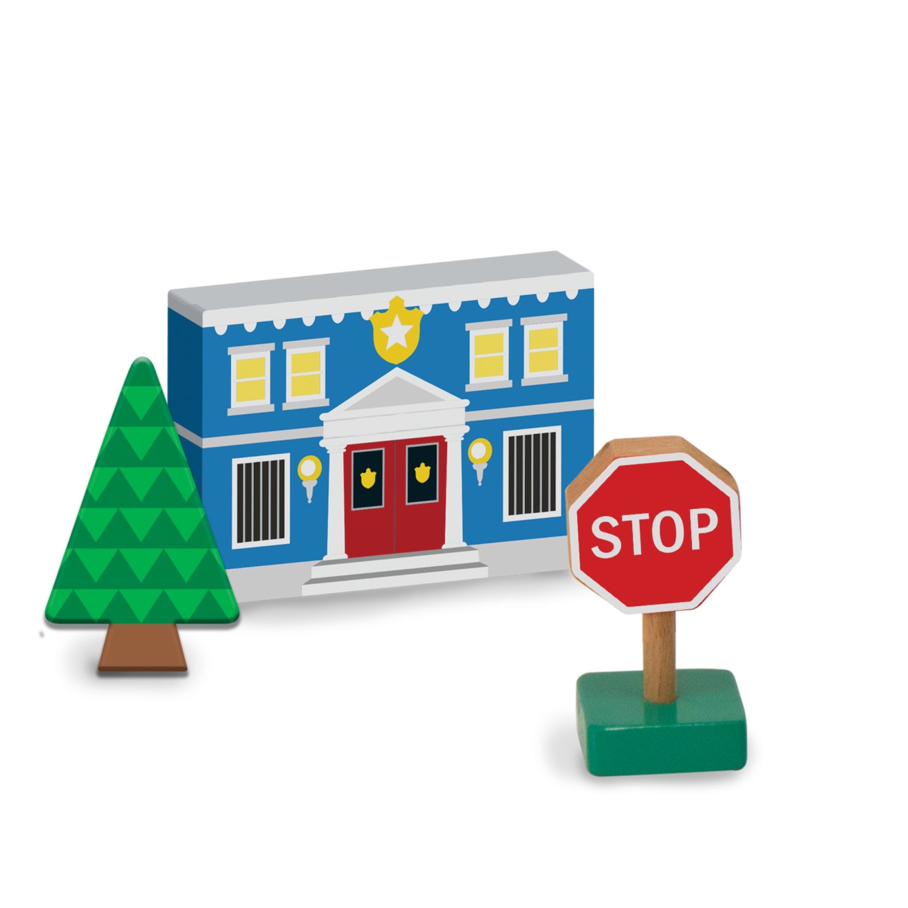 Wooden Town Play Set - Image 4