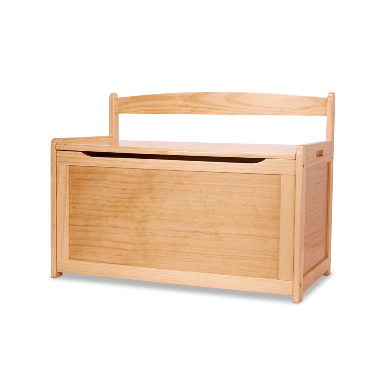 Wooden Toy Chest (Honey) - Image 4