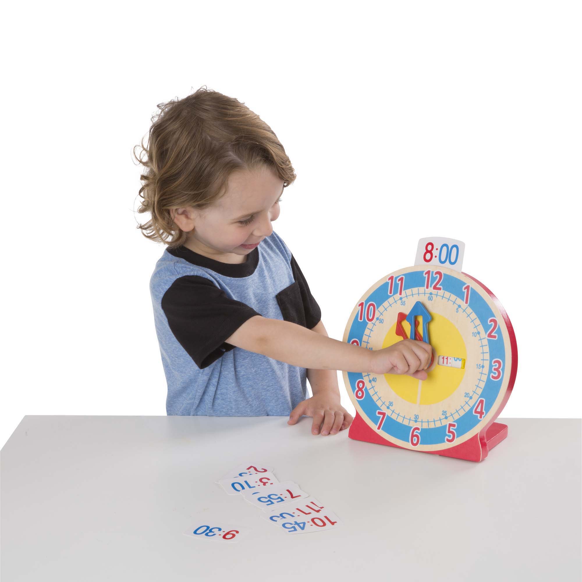 Turn & Tell Wooden Clock - Image 8