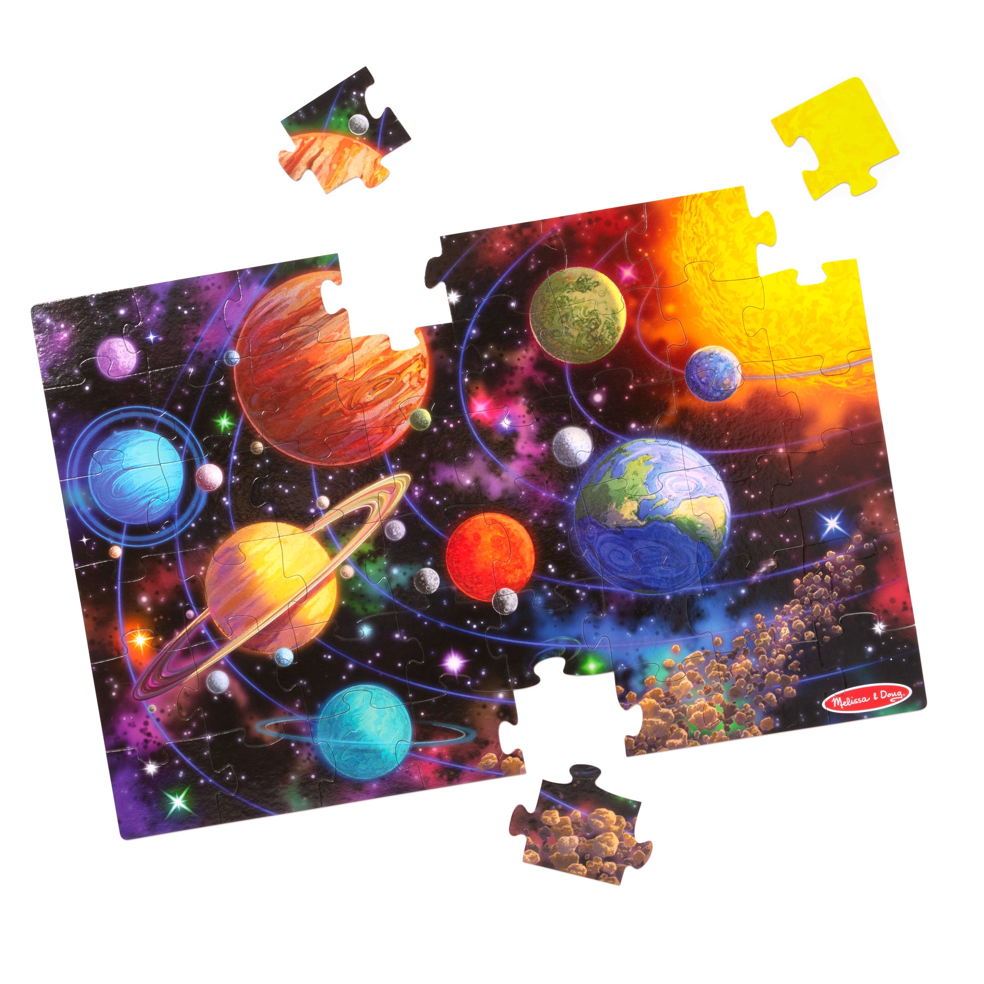 Solar System Floor Puzzle - 48 Pieces