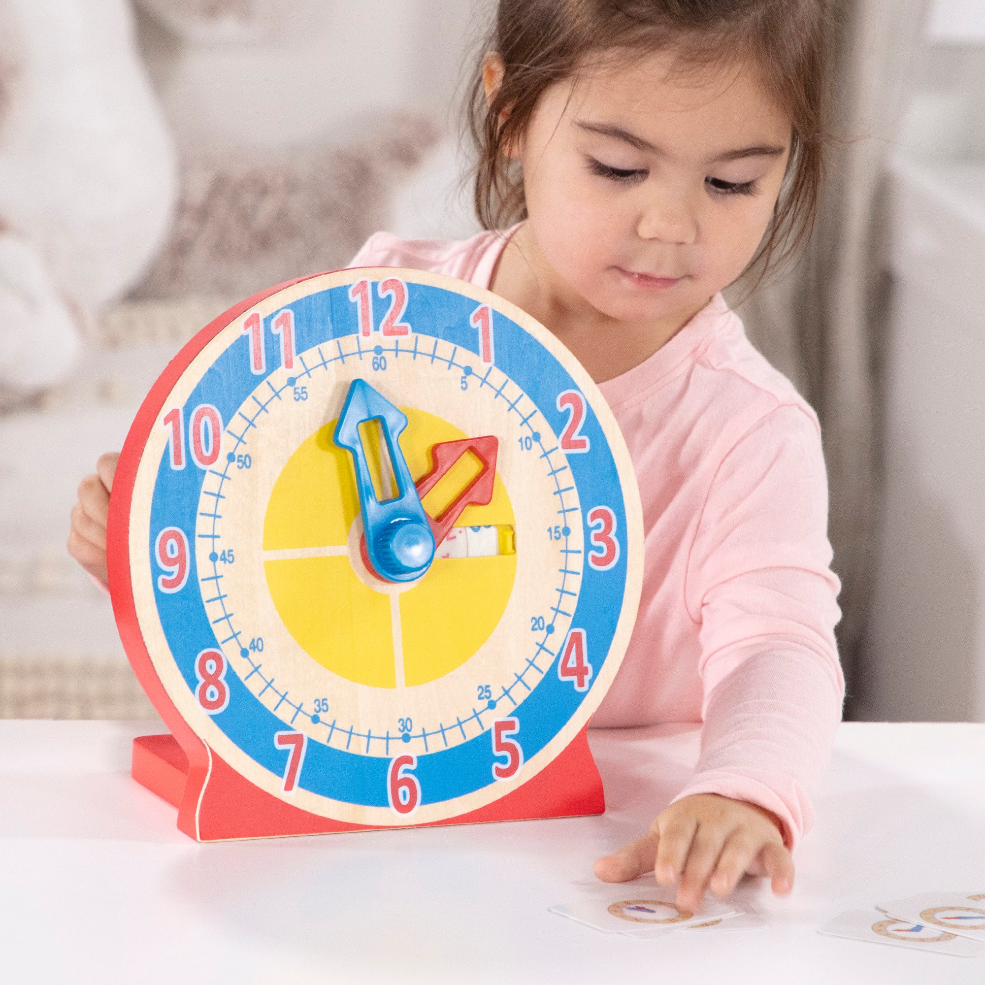 Turn & Tell Wooden Clock - Image 6