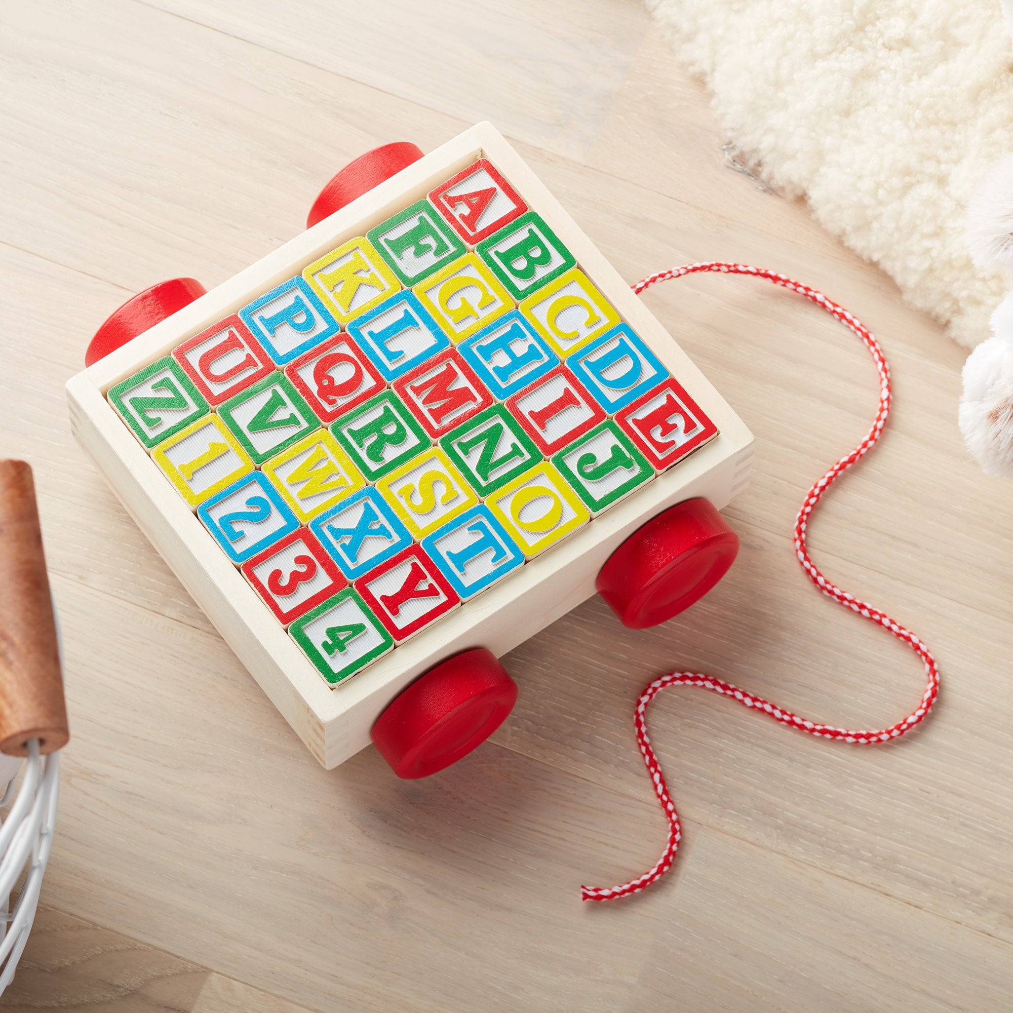 Classic ABC Block Cart - Image 9
