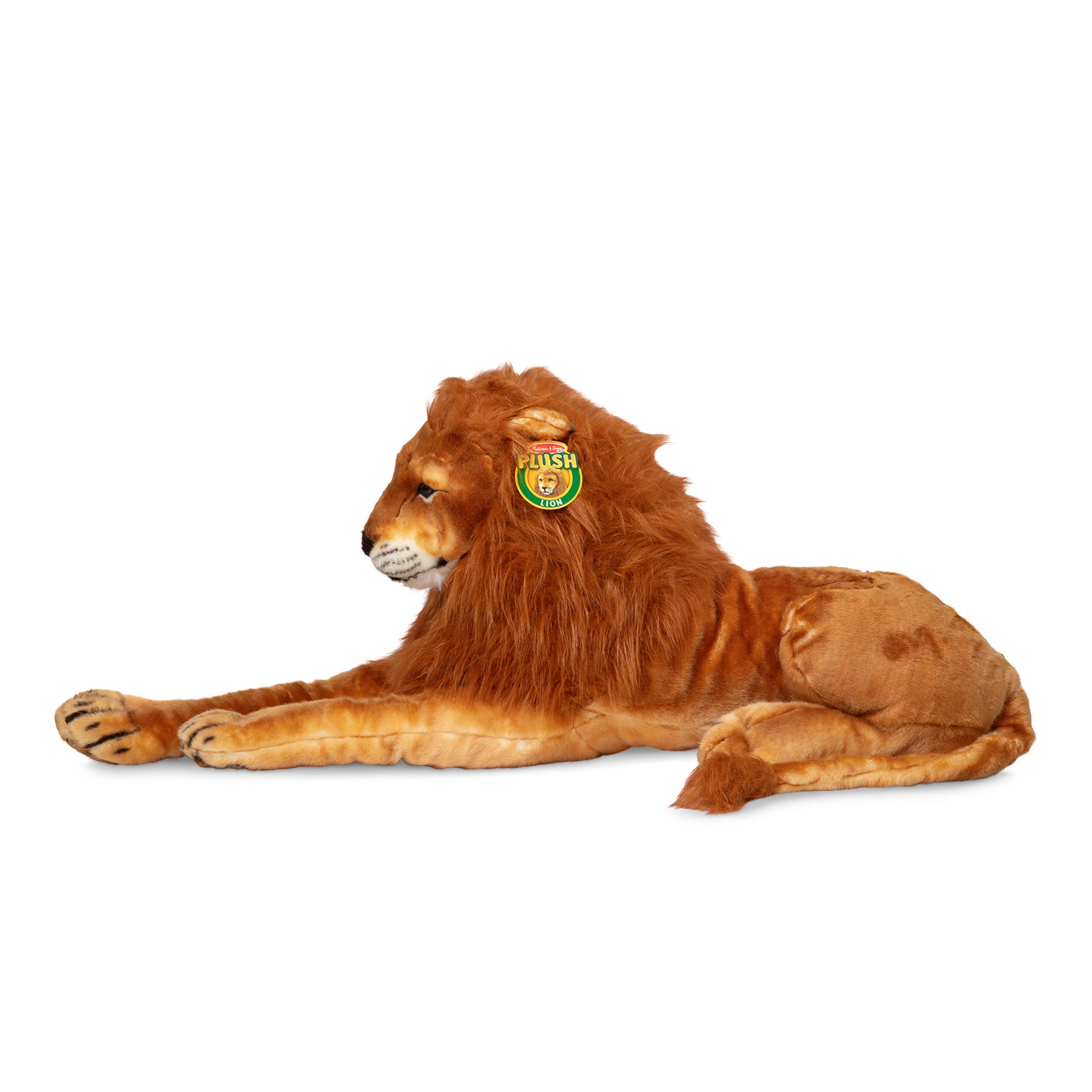 Lion Lifelike Plush Stuffed Animal - Image 3