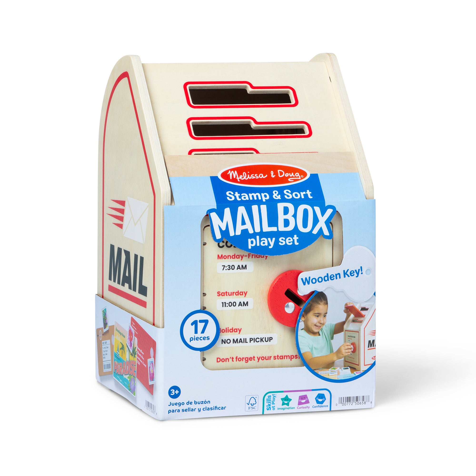 Stamp and Sort Mailbox Play Set - Image 3