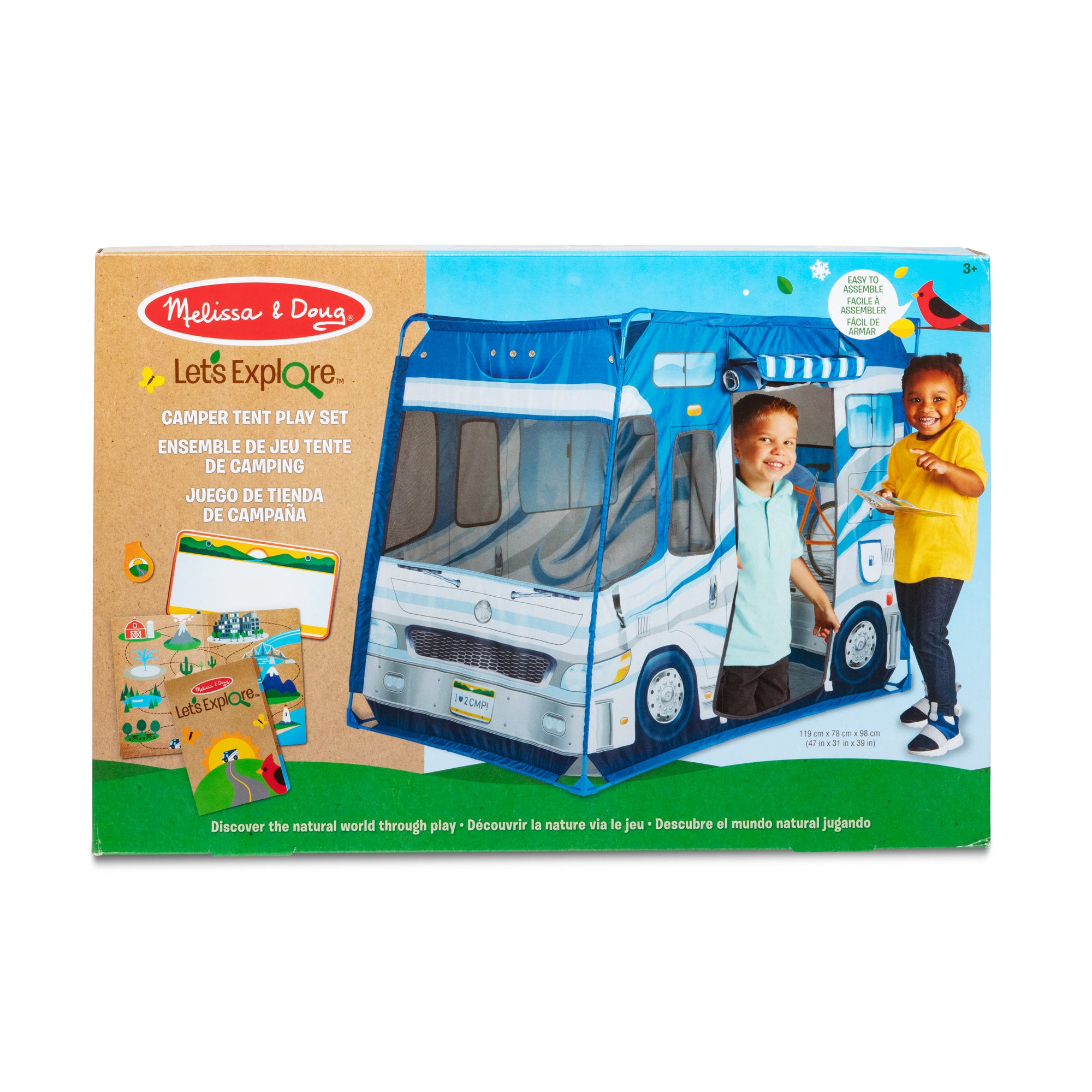 Let's Explore Camper Tent Play Set - Image 3