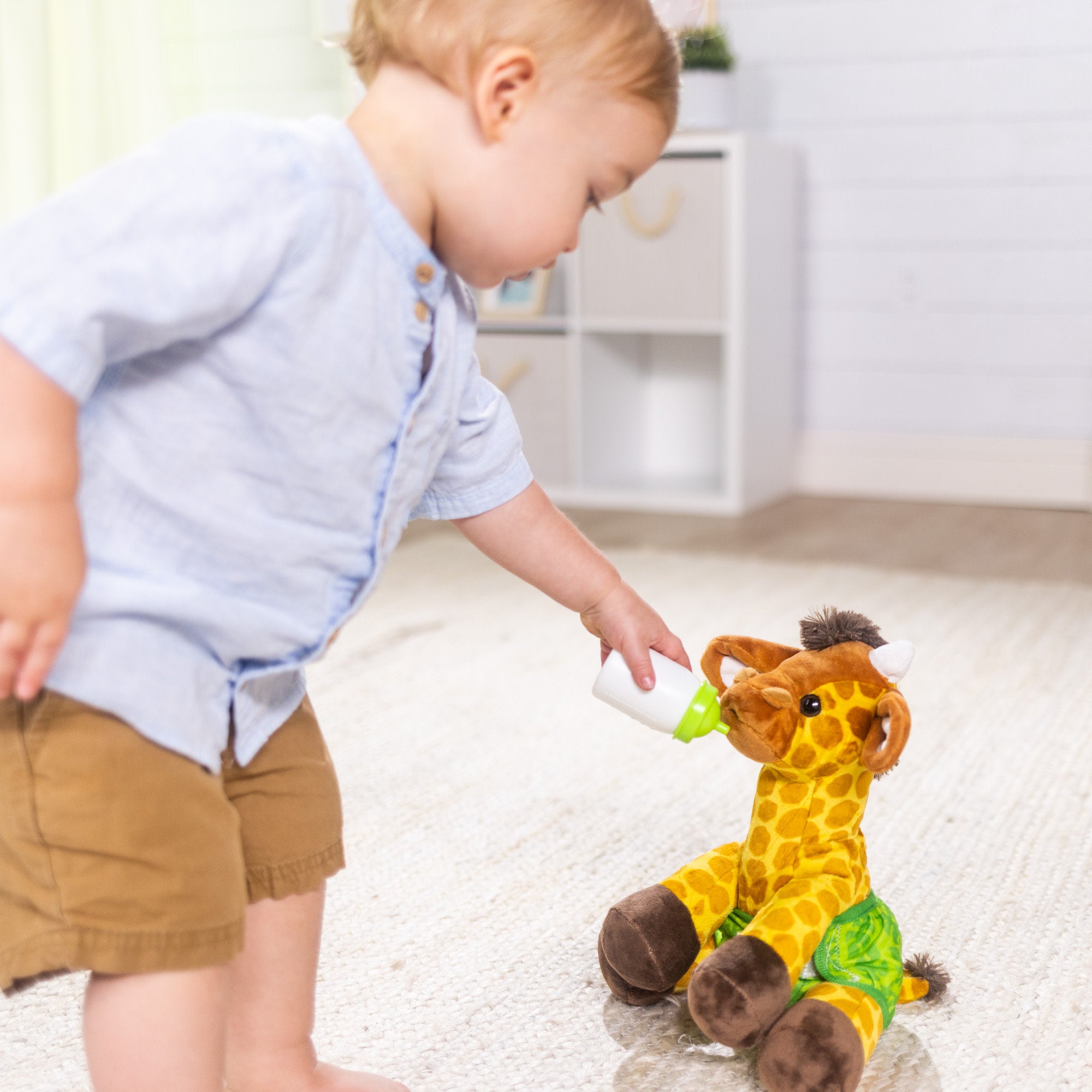 Baby Giraffe Stuffed Animal - Image 6