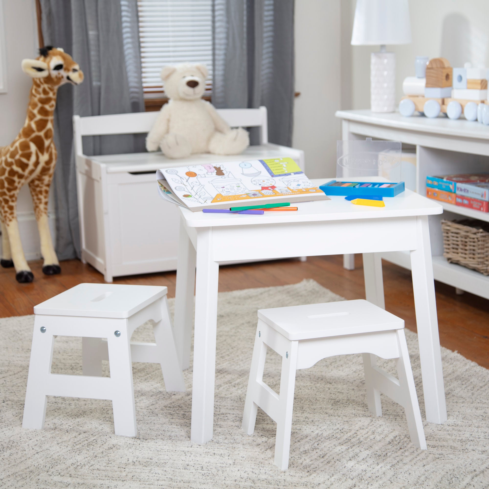 Wooden Stools ?C Set of 2 - Image 10
